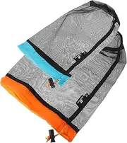 Parliky 2Pcs Travel Mesh Drawstring Storage Bags Lightweight Durable Clothes Pouches for Camping and Luggage Multi Use Organizers for Clothes Shoes and Accessories