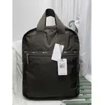 LES樂播詩PORTSAC 2297 灰綠 URBAN BACKPACK 超輕量雙肩拉鍊手提後背包 限量優惠