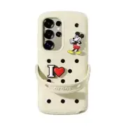 Samsung CROCS Galaxy S25 Series Bone Case Iconic Band Strap Shock-Resistant