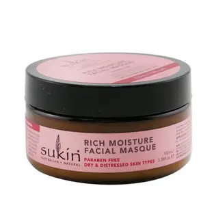 蘇芊 Sukin - 玫瑰果豐盈水潤面膜（乾性和緊張皮膚類型）