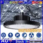 200W 150W 100W High Bay LED Light UFO Industrial Shed Warehouse Factory Farm Gym
