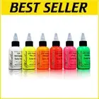 6-Color Highlight Series Fluorescent Inks - 1/2 oz for Creative Masterpieces