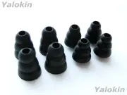 8pcs (M-SLB) Triple Flange Replacement Adapter Tips for Klipsch X6i Earphones