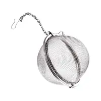 在飛比找momo購物網優惠-【小麥購物】不鏽鋼泡茶球 小號(不銹鋼 不鏽鋼調味球 泡茶器