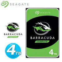 在飛比找良興EcLife購物網優惠-Seagate【BarraCuda】3.5吋 4TB 新梭魚