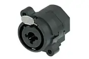 Neutrik NCJ10FI-S Combo 3-Pin XLR/1/4 Inch Stereo receptacle w/Switching Ground