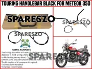 "TOURING HANDLEBAR, BLACK" Fit For Royal Enfield Meteor 350