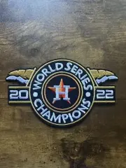 Houston Astros MLB World Series 2022 Championship Embroidered Patch Iron/Sew On