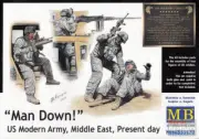 MBM35170 1:35 Masterbox "Man Down!" U.S. Modern Army, Middle East, Present Day