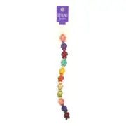 NEW Ribtex Strung Turtle Stone Bead Strand By Spotlight