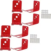 WATIIFUFU 1 Set Type Fire Extinguisher Bracket Durable Wall Mount Hook for Easy Installation Heavy Duty Material with Screws Washers Suitable for All Fire Extinguishers