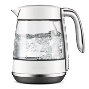Breville the Crystal Luxe 1.7L Glass Kettle Sea Salt