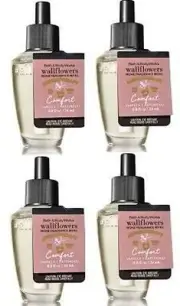 Bath and Body Works 4 Pack Aromatherapy Comfort Vanilla & Patchouli WallFlowe...
