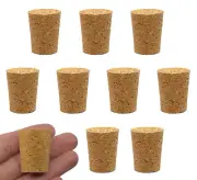 10PK Cork Stoppers, Size #10 - Tapered Shape - Eisco Labs