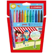 Stabilo Power Pens Assorted 12 Pack
