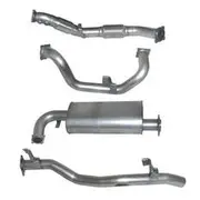 Hulk 4X4 Exhaust Kit to suit Toyota Landcruiser 78 Ser 4.5L V8 1Vd Ftv Non Dpf Sgle Tur 3/07-6/16 T/Car Td - HU4954