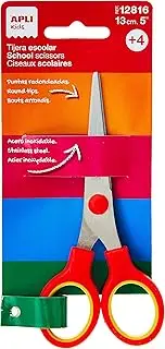 APLI 3628729031 – Red School Scissors 13 cm