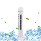 1 Set Mini Tower Fan 2 Gears Cool Down Eye Protection Mini Tower Fan Bladeless