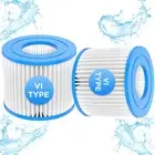 2PCS Type Ⅵ Hot Tub Spa Filter Replacement Compatible with Lay-Z-Spa Coleman ...