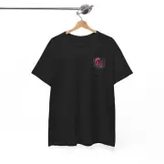 Pocket Alien Black Unisex T-Shirt | Cute Xenomorph Horror Sci-Fi Monster Design