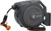 Hose Reel 1/2‘’ 78 Ft, Heavy Duty Retractable Garden Hose Reel with Any Length L
