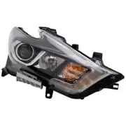 Passengers Halogen Headlight Assembly for 16-18 Nissan Maxima S SV SL 260104RF0B (for: Nissan)