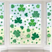 St Patricks Day 109 PCS Reusable Static Spring Window Clings Decor