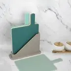 4 Pieces Cutting Board Easy to Clean Chopping Board for Cheese Meat Bread
