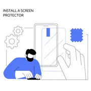 Install a glass screen protector on my iPad 9 (Includes the screen protector)