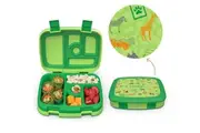 Bentgo Kids Prints Lunch Box Container Storage Safari