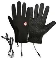 [Générique] Heated Winter Gloves, USB Heated Gloves for Women and Men | Full Finger Heated Gloves, Heated Mitts, Warm Gloves, Portable Touch Screen Hand Warmer for Women