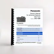 Owners Manual for Panasonic Lumix DC-G9 Camera