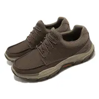 在飛比找Yahoo奇摩購物中心優惠-Skechers 休閒鞋 Respected 男鞋 咖啡棕 