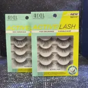 2 x Ardell Professional - Active Lash, High Endurance, Flexible Band- Gainz(4pc)