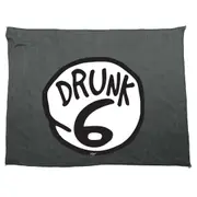 Alcohol Drunk 6 - Funny Novelty Soft Sport Microfiber Towel