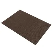 LINENOVA Chenille Anti Slip Bathroom Bath Mat 50*80cm - Chocolate Brown