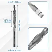 Downcut Spiral Flush Trim Router Bit Carbide Flush Cut Router Bit with qiWJN