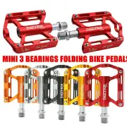 MZYRH Bicycle Pedals Mini MTB Road Bike Pedal for Brompton 3Sixty Folding Bike