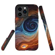 For iPhone 14 Pro Tough Protective Cover, Eye Of The Galaxy