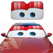 Red Sun Shade Windshield Car Window Screen Protector Big Eye Graphic Accessories (for: Audi)