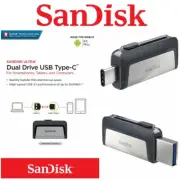 Type C USB SanDisk 32G 64GB 128GB 256GB OTG Dual USB 3.1 Flash Drive PC MAC iPad