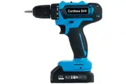 Oppsbuy Cordless Drill Driver Set Household Hand Tool Kit w/ 2 Batteries