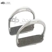 Stainless 5" Flex English Saddle Stirrups Iron Knee Ankle Pain Relife VT-135