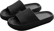 [USOR] Pillow Slides for Women Men - Cloud Soft Massage House Bath Slippers - Quick Drying Non-Slip Lightweight Open Toe Sandals