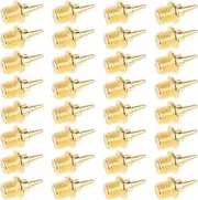 BESPORTBLE Sneakers Shoe Soles 32pcs Track Spikes for Track Shoes Replacement Metal Spikes for Sprint Cross Country Short Running Shoes Replacement