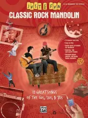 Classic Rock Mandolin Just for Fun Easy Tab Sheet Music Chords Songs Book