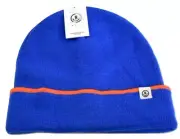 Neff Blue Mens Rowan Cuffed Beanie Winter Knit Hat New