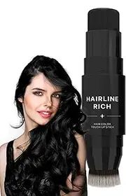 Root Cover Up Stick - Hair Color Touch Stick, Root Concealer Gray Hair | Waterproof Root Touch Ups Stick, Easy Application Long-Lasting Women Hair Coverage Color Pen for Roots Hairline
