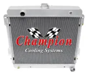 3 Row Western Champion Radiator for 1971 1972 Fargo B100 Van V8 Engine #CC511