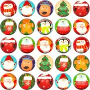 LovesTown 25PCS Christmas Stress Ball Bulk, Squeeze Balls Fidget